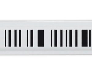 AM Label, White in sheet form, Barcode, 5000 pcs.